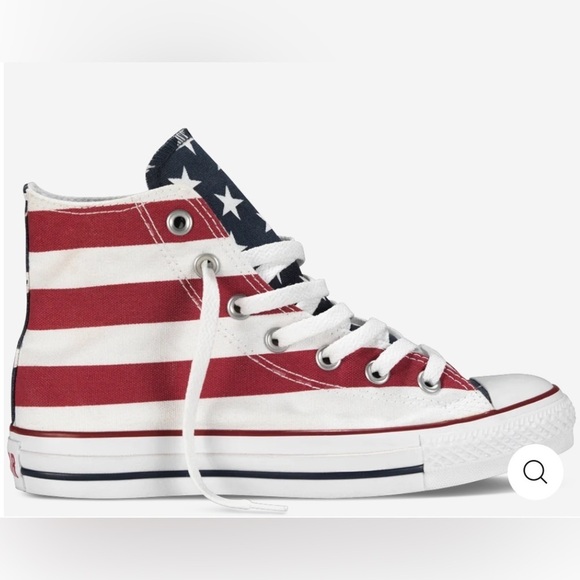 Converse Shoes - Converse Chuck Taylor American Flag All Star Hi-Top Sneakers | Size 6